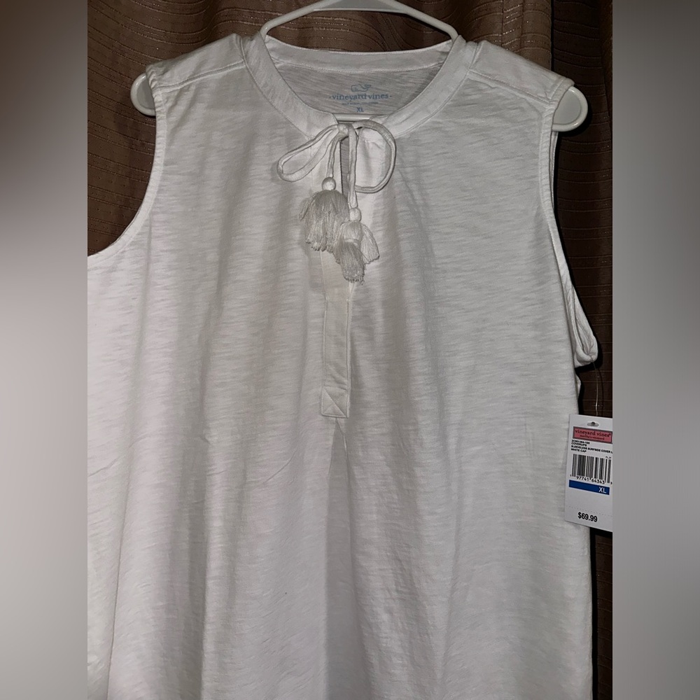 NWT VINEYARD VINES SURFSIDE SLEEVELESS COVERUP XL - Picture 2 of 6